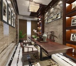 中兴金海湾 中式风格——倒地板（一楼地板）